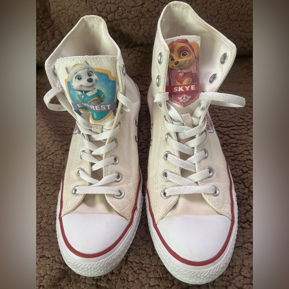 Personalized Converse Chuck Taylor All Star Canvas Paw Patrol W Size 11 , M 9 - Picture 1 of 8